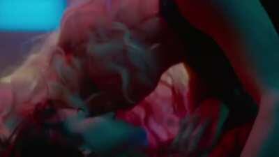 Charlize Theron and Sofia Boutella in Atomic Blonde.