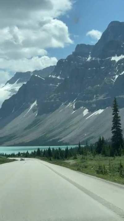 One of the worlds most scenic drives. Highway 93 connects Banff National Park and Jasper National Park over a 230km stretch.