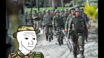 Mari masuk tentera but your squad is repositioning in lahad datu while hearing distant fire fight