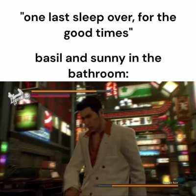 boy i sure love sleeping over at my suicidal friend's house!