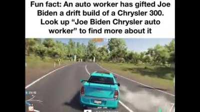 Biden be good at drifting tho