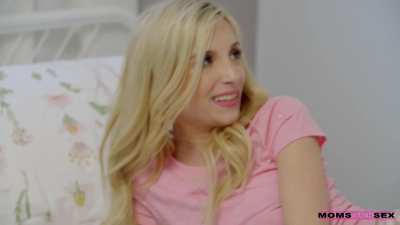 Put His Dad's Easter Bunny Costume And Fuck His Stepmom & Step Sister