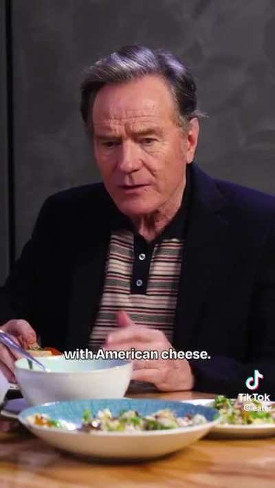 Bryan Cranston Is Not a Fan of American Cheese