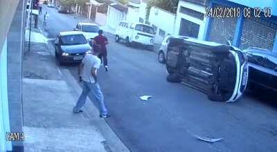 Idiot ruins the day for others.