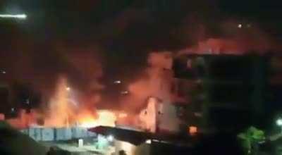 This is not Ukraine or Sudan, this is Churachandpur in Manipur currently in a boil where people are protesting/boycotting the visit of CM