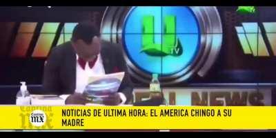 Breaking news: El America chingo a su madre
