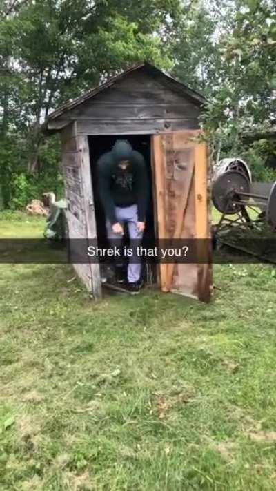 This outhouse seems too familiar...