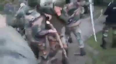 WCGW entering someone else territory uninvited.