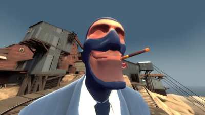 spy stares for 5 seconds then is suddenly terrified