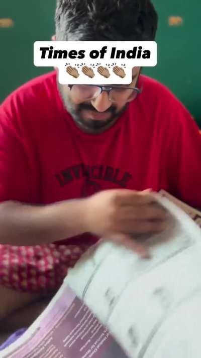 Newspaper or Greeting Card?