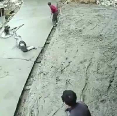 Exactly what happens in a cartoon