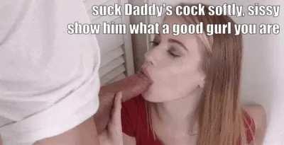 start by sucking softly