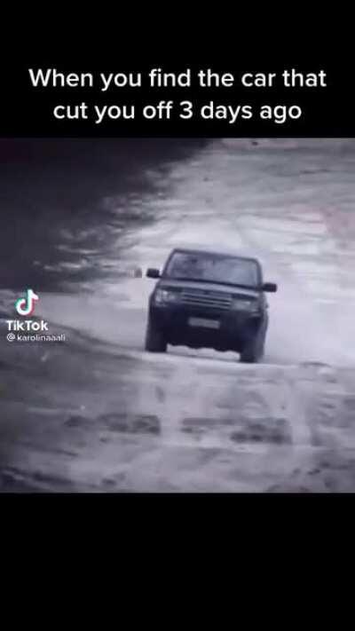 When I (level 30) accidentally blow up a level 600 car.