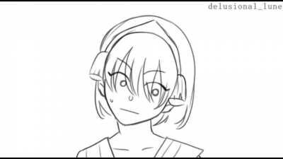 volume all the way up (animation by delusional-lune on tumblr)