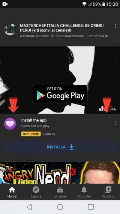 This YouTube Ad.