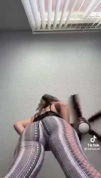 Trying to keep pace with the ceiling fan