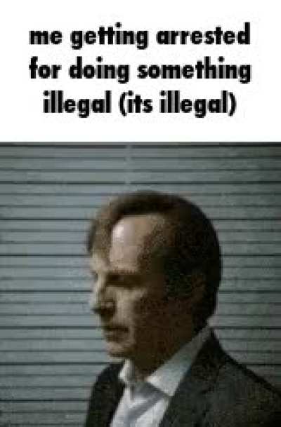 its illegal..