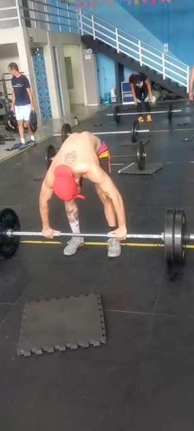 HMFT after I drop this weight on my neck