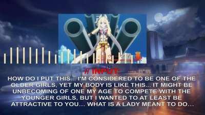 [AI-generated] This is how Warspite would sound like in-game if she had her English VA from the dub (Synthesized by ElevenLabs.ai)