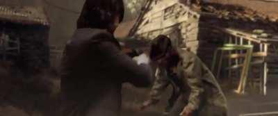 John wick in Resident Evil 4