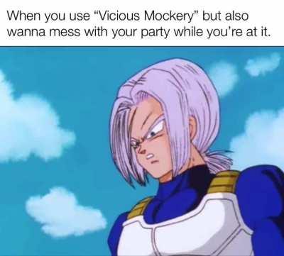 Vegeta definitely imposed disadvantage with that punch.