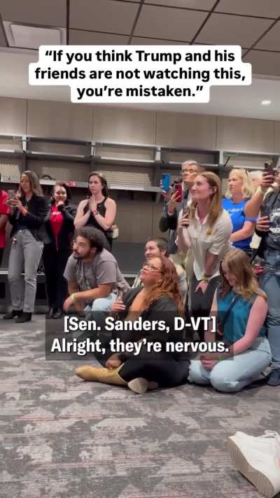 “I just want to encourage you to stay in the game. Stay in the fight.”