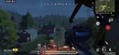 Night mode sniping from the heli