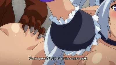 Werewolf threesome (onna maou melissa no h na boukenki ep2)