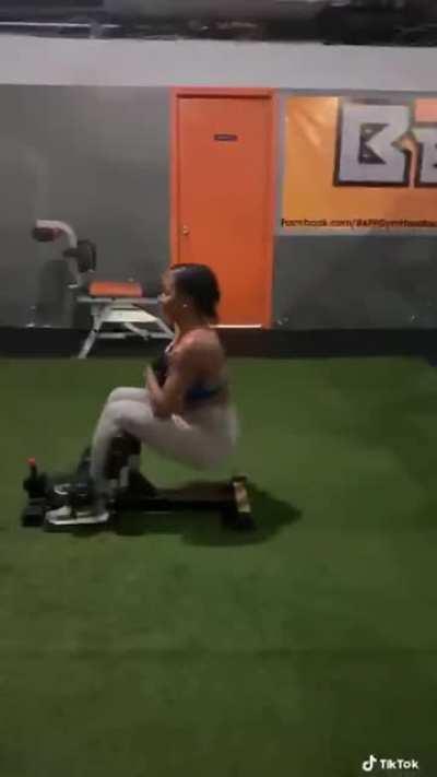 This is some serious Core strength.