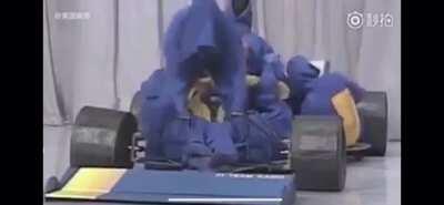 Ferrari Making Their F1 Car, 2020, Colourised