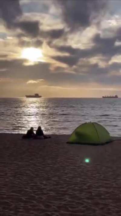 To have some intimacy on the beach