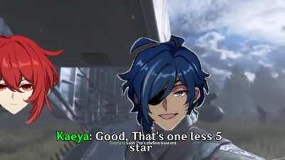 Kaeya has had enough.