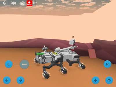 (Video For Archive) Mars Rover World Where You Collect Rocks And Explore The Planet, Comes From The Arcade (Record Date: July 12th, 2019, Length: 1:03)
