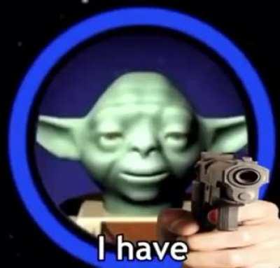 Blursed Yoda