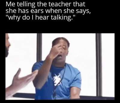 That why you can hear silly