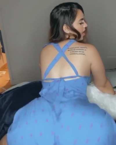 Blue Sundress Twerk Pt 2