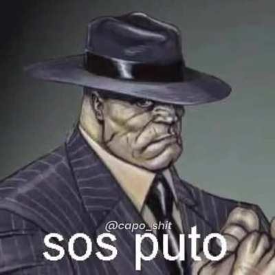 Sos puto