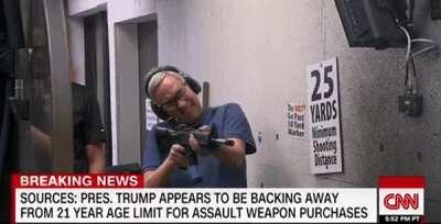 SEE WHY WOULD ANY ONE NEED AN AUTOMATIC ASSAULT RIFLE 15 ITS NOT FOR HUNTING