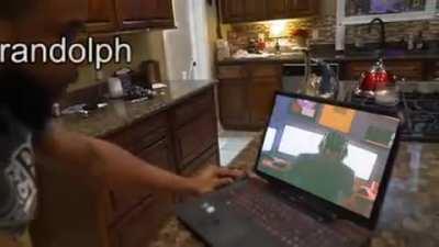 Randolph reacting to the AOTP tracklist like