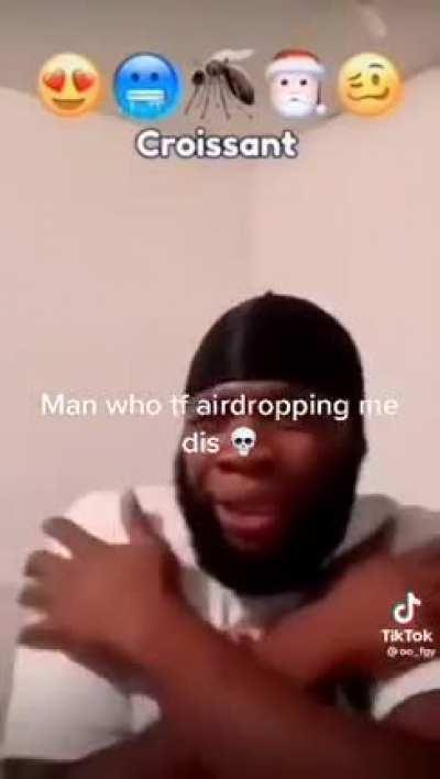 Wtf they got Chris doing on tiktak