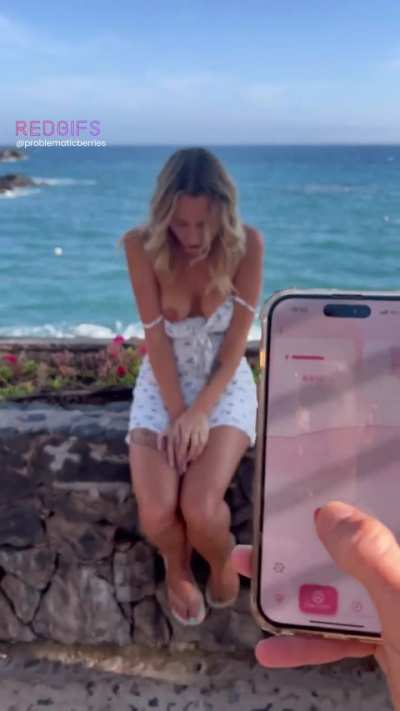 [f] letting him control my toy in public was such a bad idea 