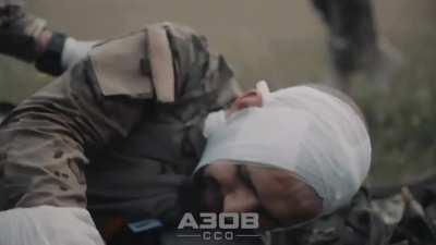 Combat medic training, including combat cat.