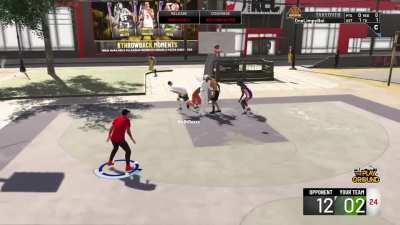 I got a message from a teammate asking why I didn't score a lot no lie