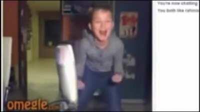 I'm never going on omegle again smh...