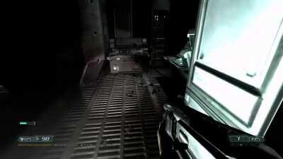 I fucking brained this innocent scientist in Doom 3 thinking he was a zombie. RIP George Krietman.