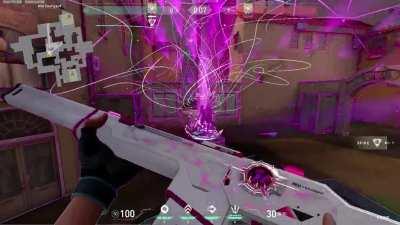 Apparently if you inspect the new skin during the finisher it does light show.