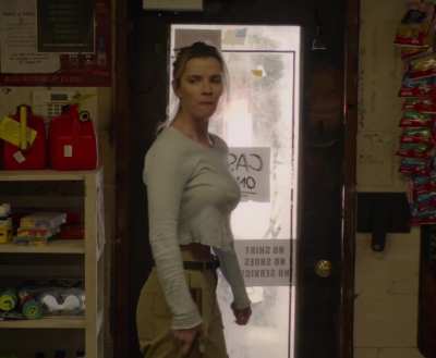 Birthday Stunner: Betty Gilpin in The Hunt (2020)