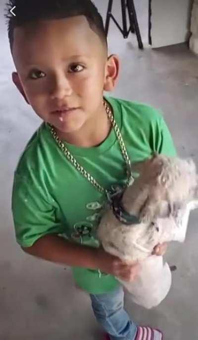 He wanted to taste the milk