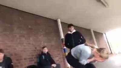 Bullying someone and expecting no consequences