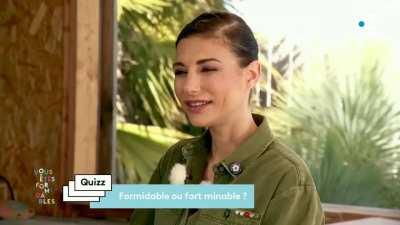 Some clips found on a forum from her appearance on 